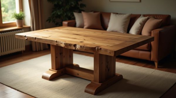 Choisissez une table en bois massif pour allier style et durabilité