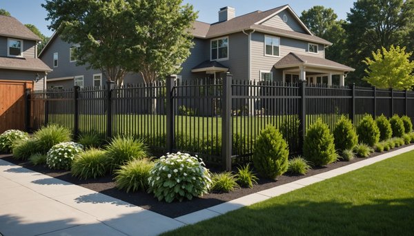 10 façons de personnaliser vos clôtures en aluminium durables